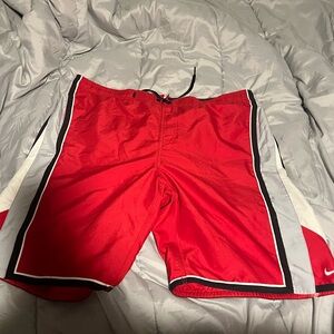 Never worn. Nike L swim trunks